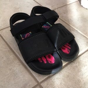 Adidas X Pharrell adilette 2 sz. 8 black